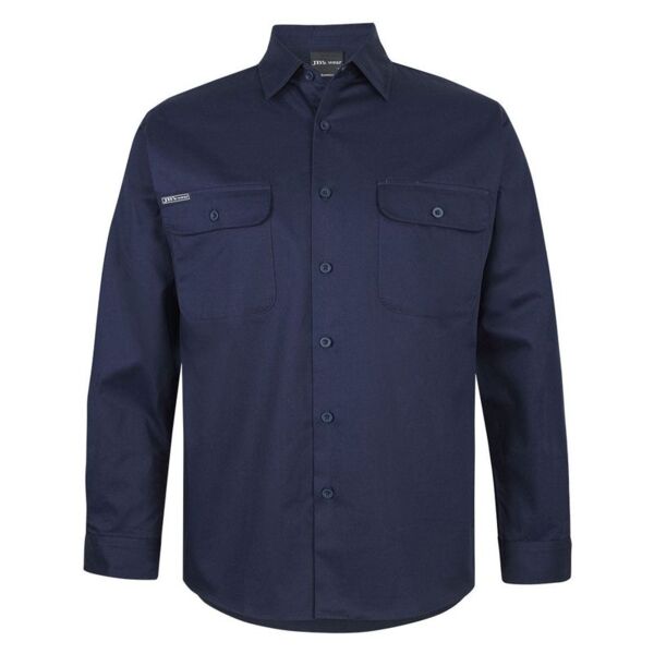 Mens Long Sleeve 150G Work Shirt Thumbnail