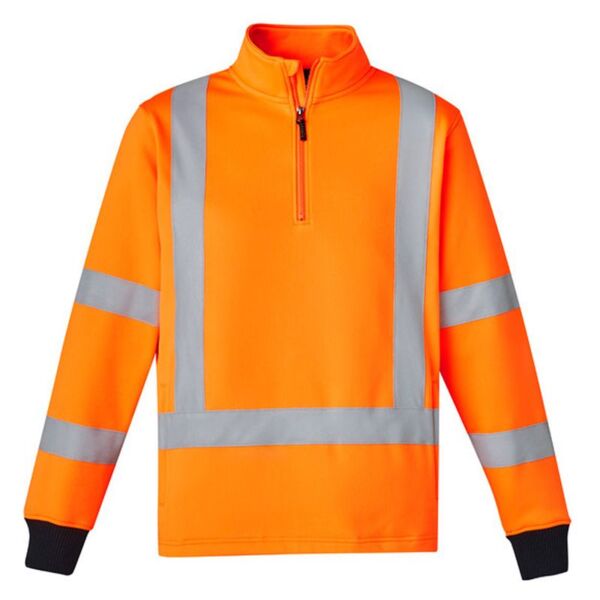 Unisex Hi Vis X Back Rail Jumper Thumbnail