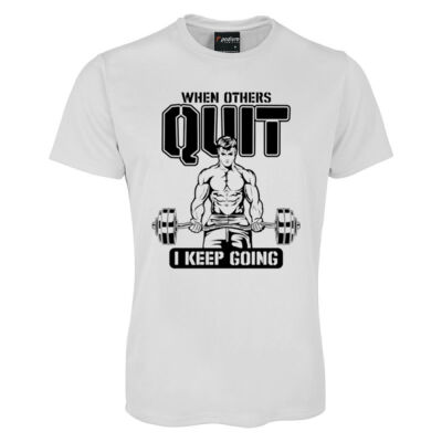 Decorated - Mens Poly Tee Thumbnail