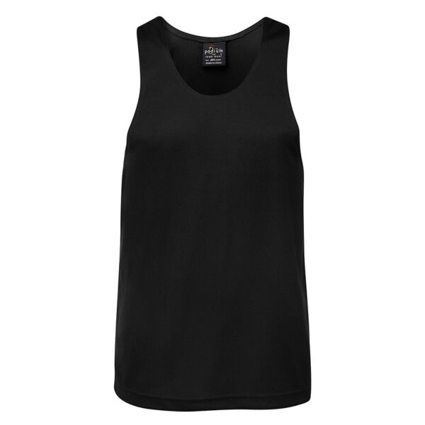 Decorated - Mens Poly Singlet Thumbnail