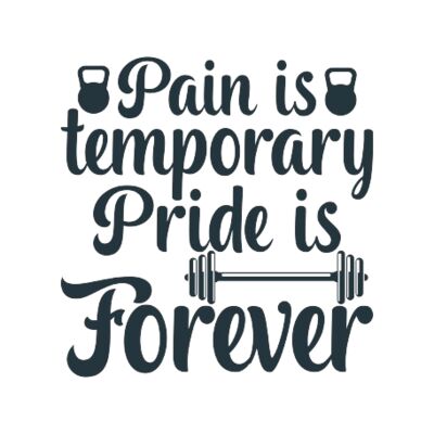 pain is temporary pride is forever tshirt design vector removebg preview Thumbnail